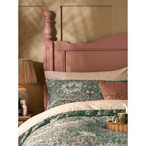 William Morris At Home Honeysuckle and Tulip Sage Duvet Cover Set